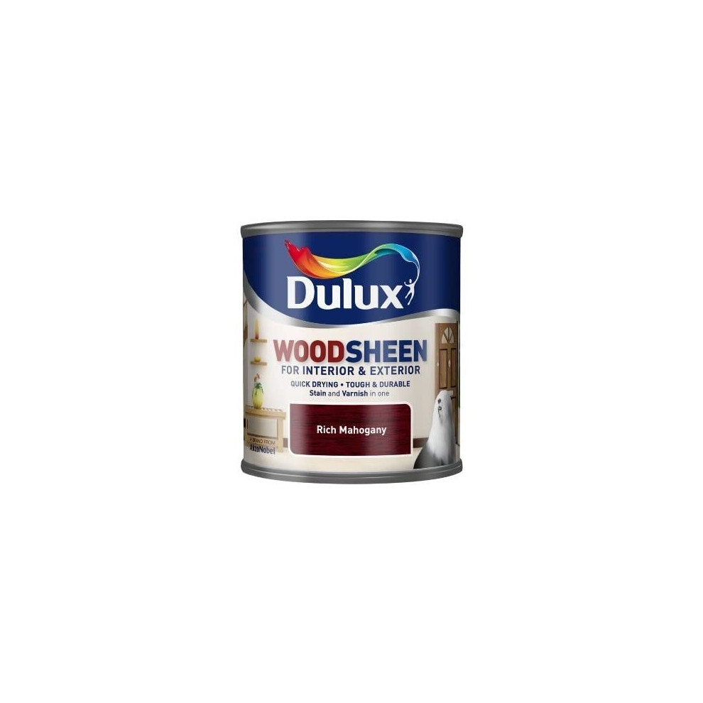 Dulux Interior & Exterior Woodsheen 250Ml Rich Mahogany