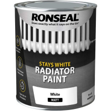 Ronseal One Coat Radiator Paint Matt 750ml