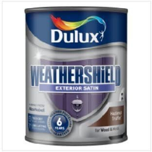 Dulux Weathershield Exterior Satin 750ml Hazelnut Truffle