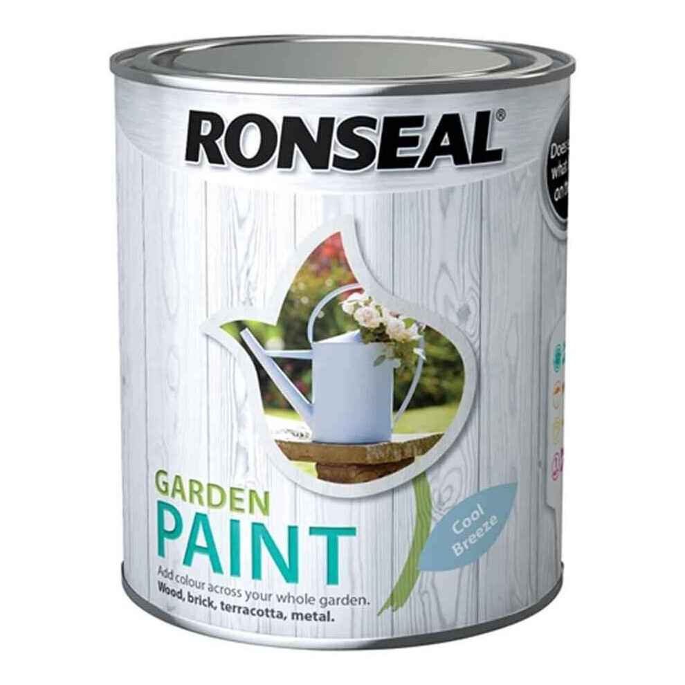 Ronseal Garden Paint Cool Breeze 750Ml