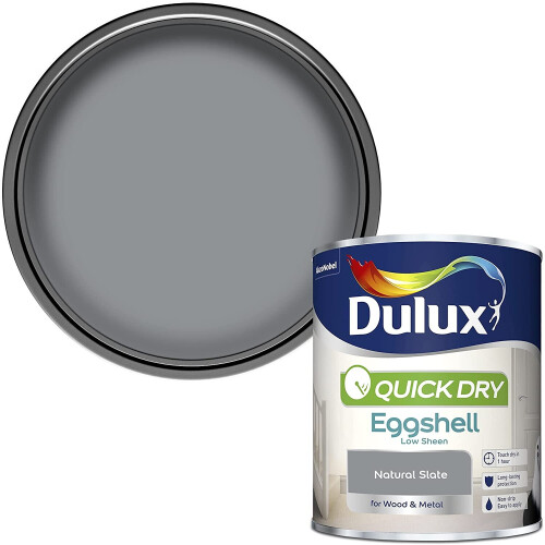 Dulux Dulux Quick Drying Eggshell 750ml Natural Slate