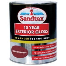 Sandtex 10 Year Exterior Gloss Classic Burgundy 750ml