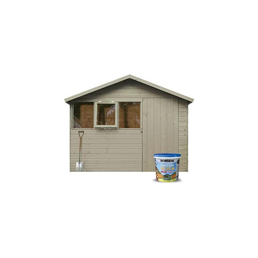 Ronseal 9L Uv Fence Life + Paint - Warm Stone