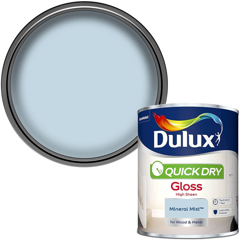 Dulux Quick Drying Gloss 750ml Mineral Mist