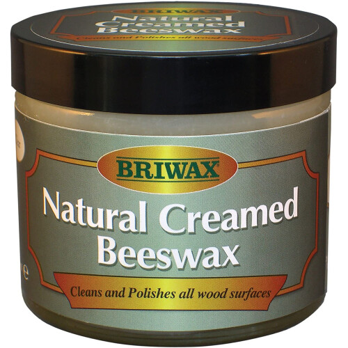 Rustins Briwax Natural Creamed Beeswax - Clear 250ml