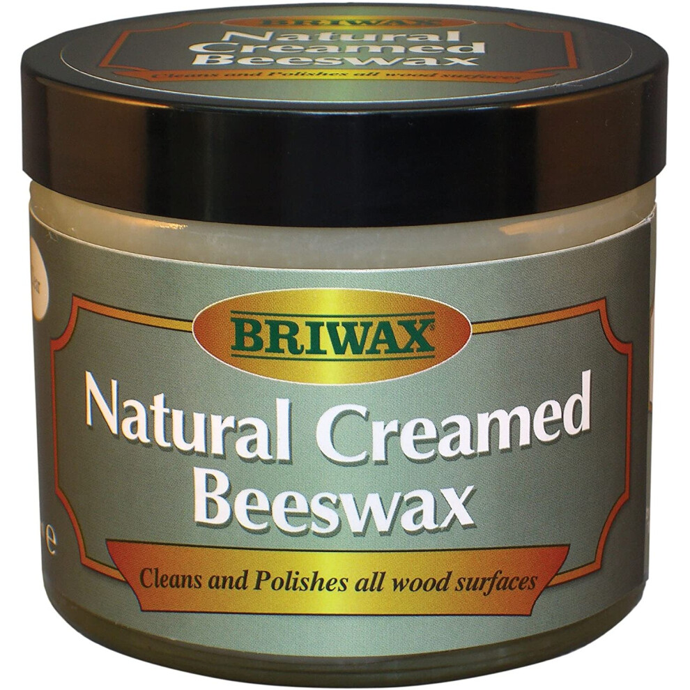 Briwax Natural Creamed Beeswax - Clear 250ml