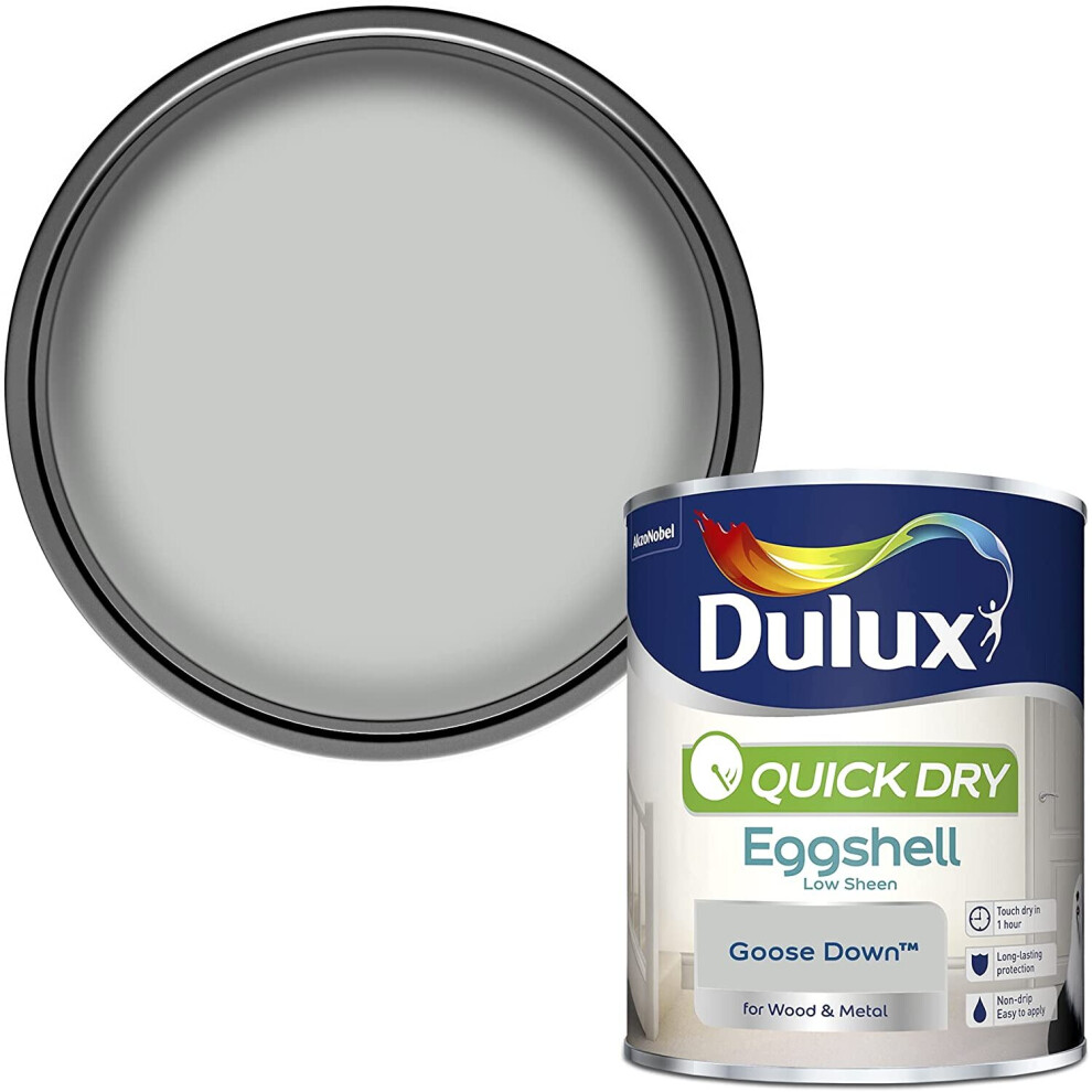 Dulux Quick Drying Eggshell 750ml Goose Down