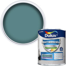 Dulux Weathershield Exterior Satin 750ml Teal Voyage
