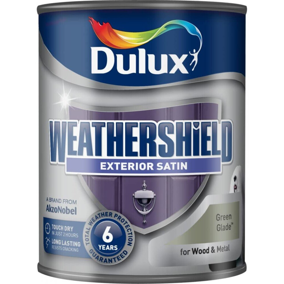 Dulux Weathershield Exterior Satin 750ml Green Glade