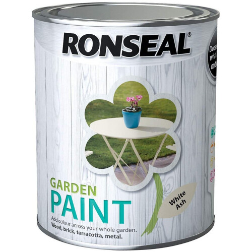 Ronseal Ronseal Garden Paint  White Ash 750ml