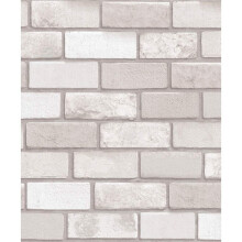 Arthouse Diamond Brick Vinyl Wallpaper Taupe 669402 Full Roll