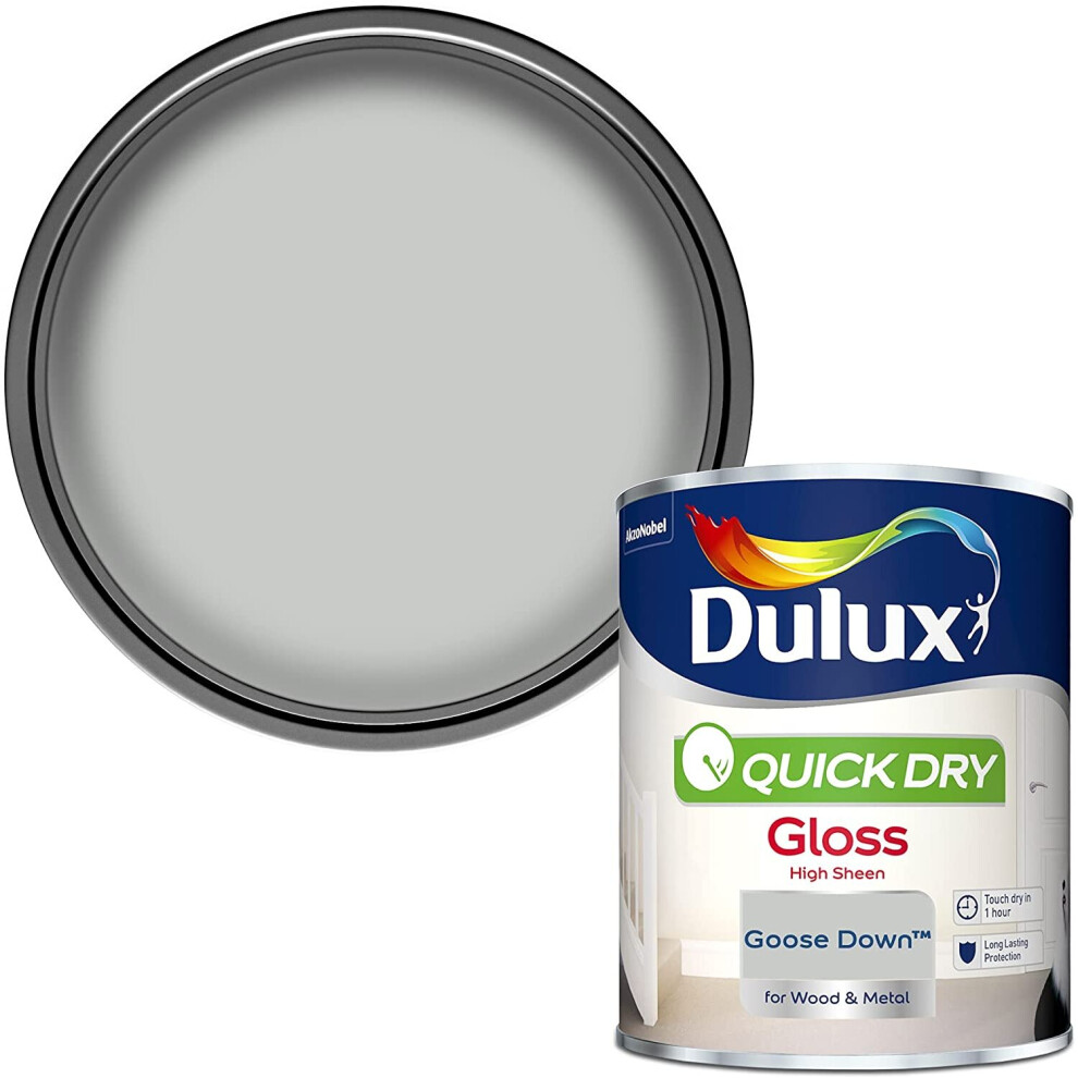 Dulux Quick Drying Gloss 750ml Goose Down