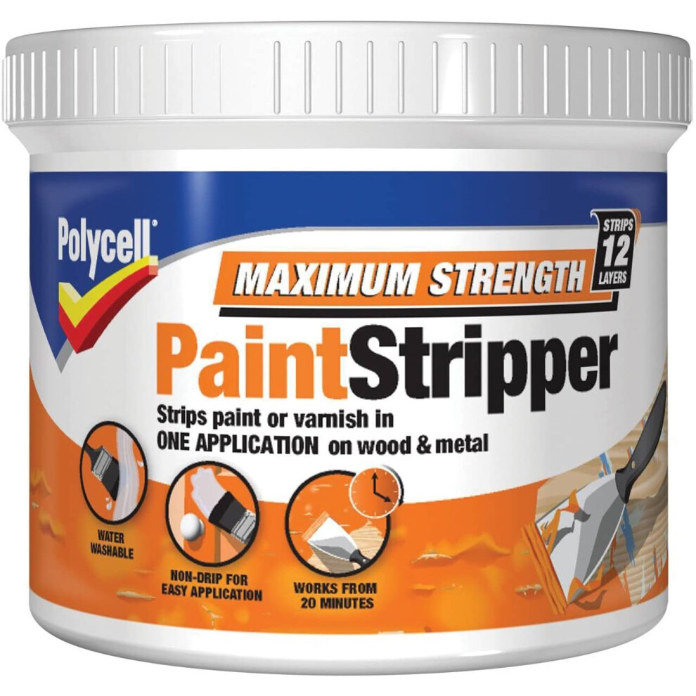 Polycell Maximum Strength Paint Stripper 500Ml