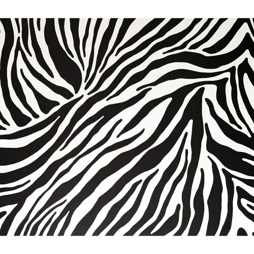 Fablon FAB10132 Zebra Self-Adhesive Vinyl Roll 45 cm x 2 m