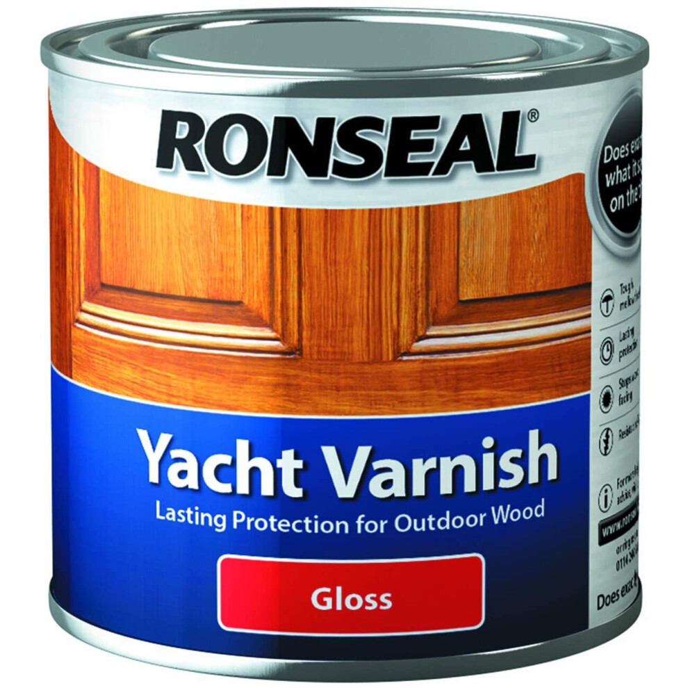 Ronseal Yacht Varnish Gloss 500Ml