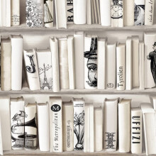 Muriva E88207 Novelties Wallpaper Roll - Encyclopaedias (572217)