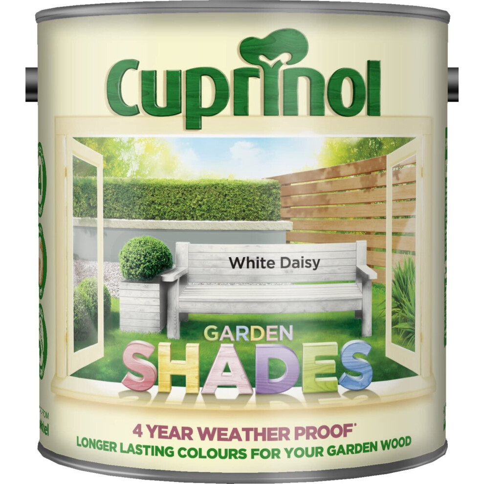 Cuprinol Garden Shades 2.5L White Daisy