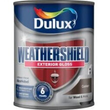 Dulux Weathershield Exterior Gloss 750ml Conker