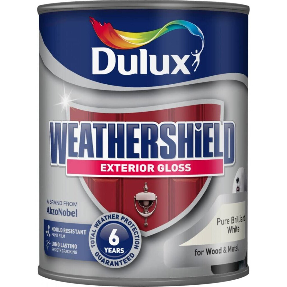 Dulux Weathershield PBW Exterior Gloss 750ml