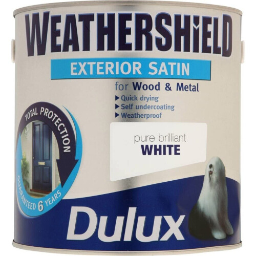 Dulux Dulux Weathershield PBW Exterior Satin 2.5L