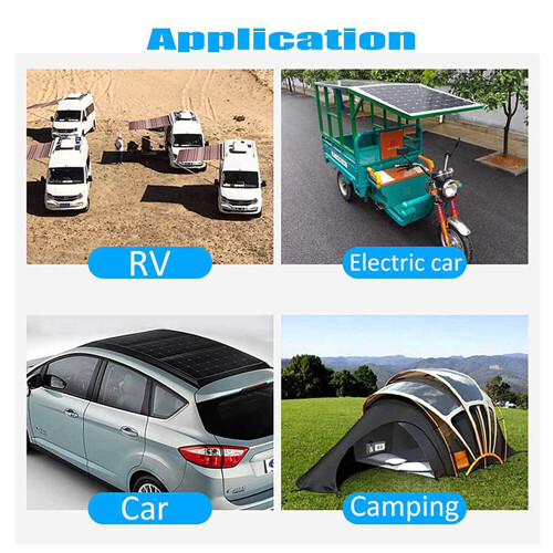 Portable Solar Panel 30W12V Car Van Boat Caravan Camper 2