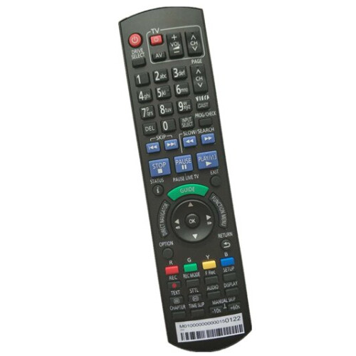 Replacement Remote Control FOR Panasonic N2QAYB000780 HDD Recorder