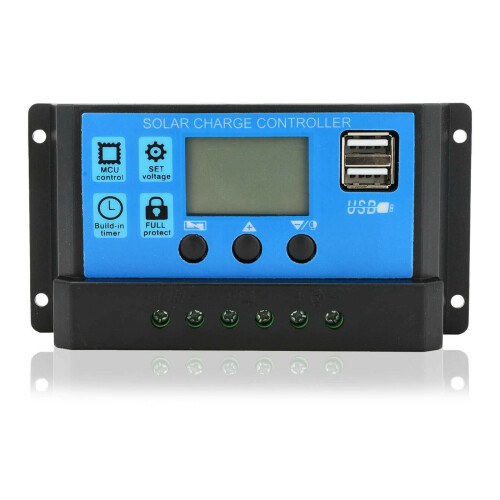 Portable 30W 12V Car Camper Dual USB Flexible Solar PanelUK 2