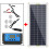 Portable 30W 12V Car Camper Dual USB Flexible Solar PanelUK 10