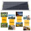 Portable 30W 12V Car Camper Dual USB Flexible Solar PanelUK 7