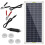 Portable 30W 12V Car Camper Dual USB Flexible Solar PanelUK 5