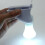 LED Wall Night Light Bulb Cordless Battery Portable Handy Pull String Lamp 5