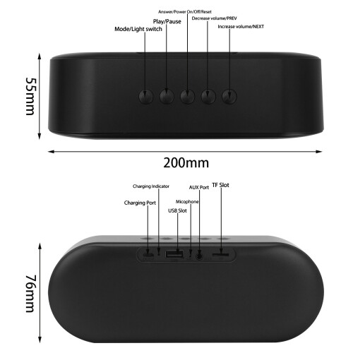 High Bass Ultra Loud Bluetooth Speakers Portable Wireless Speaker 1