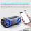 High Bass Ultra Loud Bluetooth Speakers Portable Wireless Speaker 3