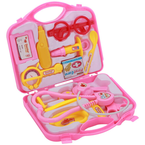 Kids Role Play Doctor Nurse Toy Kit Hard CarryCase on OnBuy