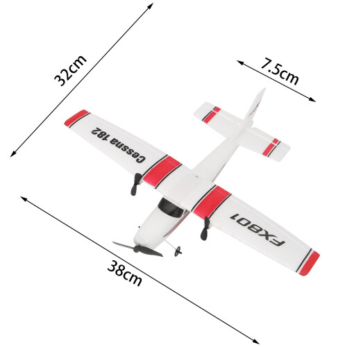 FX801 Cessna fjernstyret fly 2,4 GHz 1