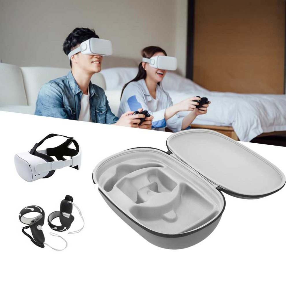 For Oculus Quest 2Eva Vr Headset & Controller Travel Carrying Case Bag 613310352907