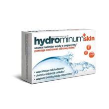 Hydrominum + skin - 30 tabletek. Skuteczne wsparcie odchudzania i redukcji cellulitu