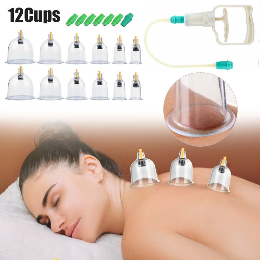 Cupping Vacuum Cups Set Therapy Health Suction