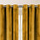 Imperial Rooms (Ochre) Short Curtains Pair Thick Velvet Eyelet Ring Top 3