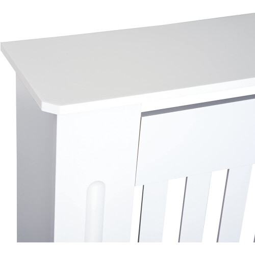(S 78*19*81CM(Pure White)) Radiator Covers Modern White Decorative 2