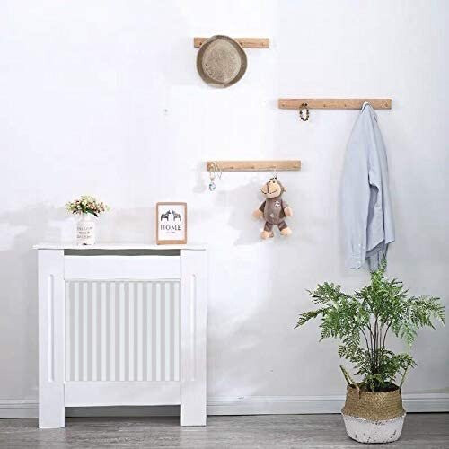 (S 78*19*81CM(Pure White)) Radiator Covers Modern White Decorative