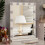 Living And Home (13LEDs: 42*52cm) Hollywood Dimmable LED Lights Makeup Mirror Dressing Table Mirror 1