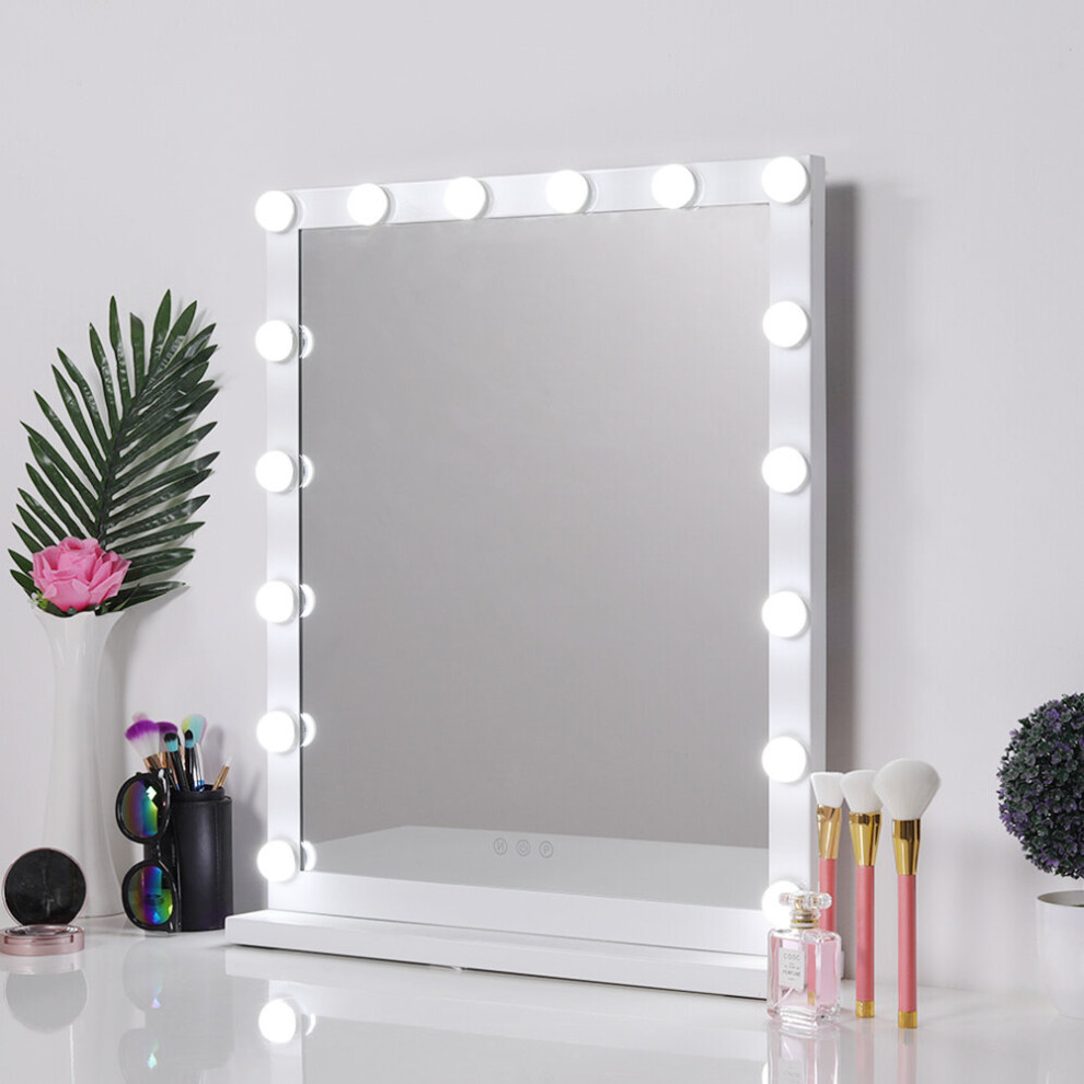 (16LEDs: 52*62cm) Hollywood Dimmable LED Lights Makeup Mirror Dressing Table Mirror