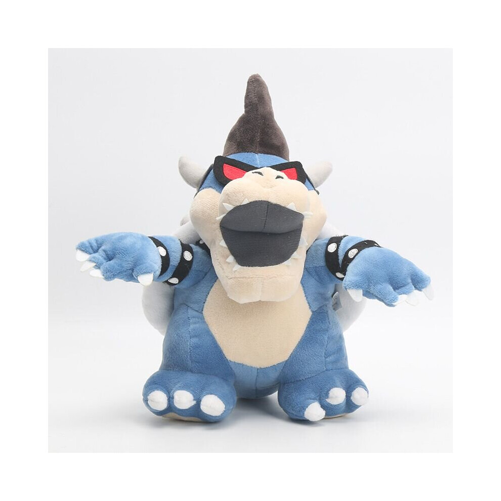 Super Mario Bros Plush Toy Bowser Koopa Bones Dark
