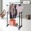 Heavy Duty Clothes Rail Rack Garment Hanging Display Stand Storage 2