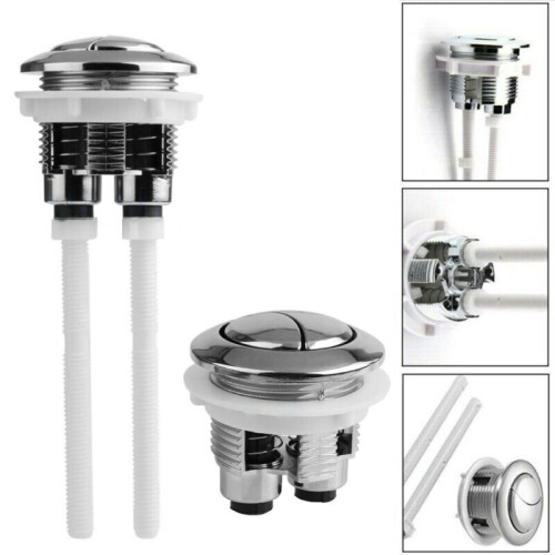 Universal Replacement Dual Flush Button Toilet Cistern Water Saving Accessories