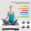 Vibration Plate Exercise Machine Bluetooth Vibration Platform Remote Control 14