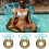 Giant Inflatable Diamond Engagement Ring Pool Float 5