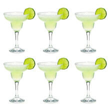 Margarita Cocktail Drinking Glasses In Gift Box - 300ml - x6