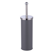 (Grey) Free Standing Bathroom Toilet Brush Set